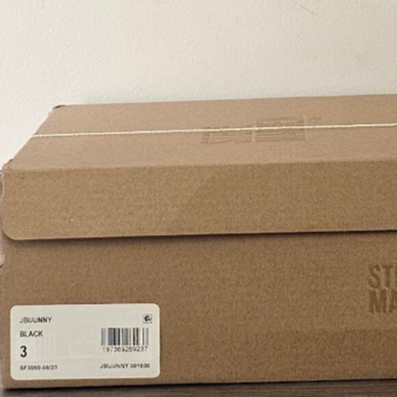 Steve Madden Kids Bunny Fur Boots  Big Kids Size 3 Black  NWT - Picture 9 of 9